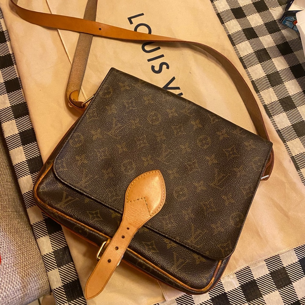 Louis Vuitton Cartouchiere Monogram Canvas GM